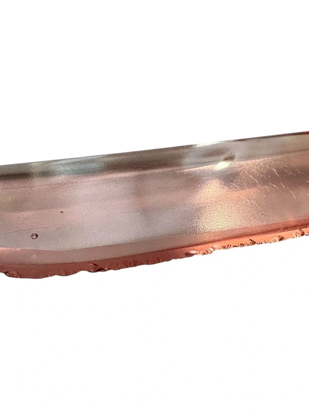 Vintage Pink Depression Glass Knife